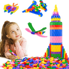 Load image into Gallery viewer, DECORKEY Kids 600pcs Set Building Blocks Construction Toy - Learning Playset STEM Educational Kit Child Branin Development Preschool Kindergarten Toy