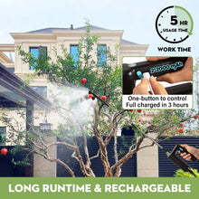 Load image into Gallery viewer, Yeahome Battery Powered Garden Sprayer 2 Gallon, Rechargeable Pump Sprayer with 4 Mist Nozzles & Retractable Wand,Portable Water Electric Sprayers in Lawn and Garden with Adjustable Shoulder Strap