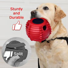 Load image into Gallery viewer, DECORKEY Long-Lasting Interactive Dog Toy to Keep Your Pup Distracted - Safe for Dogs - Low-Mess Design - Dog Toys for Small Dogs 10-25 lbs(Red, Small)