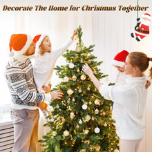 Load image into Gallery viewer, DECORKEY Christmas Ball Ornaments, 42 Pcs Shatterproof Plastic Christmas Balls for Xmas Tree Ornaments, Holiday Wreath Decor (Gold & White)
