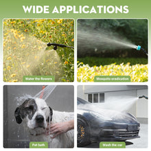 Load image into Gallery viewer, Yeahome Battery Powered Garden Sprayer 2 Gallon, Rechargeable Pump Sprayer with 4 Mist Nozzles & Retractable Wand,Portable Water Electric Sprayers in Lawn and Garden with Adjustable Shoulder Strap