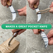 Load image into Gallery viewer, Yeahome Pruning Knife,Grafting knife, Stainless Steel Garden Budding Knife, Folding Pocket Knife For Grafting Multi Cutting Tool, Weed Bushes Branches Mushroom Diggig Knife