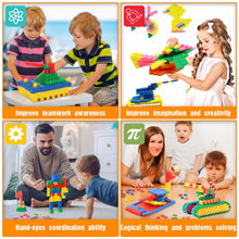 Load image into Gallery viewer, DECORKEY Kids 600pcs Set Building Blocks Construction Toy - Learning Playset STEM Educational Kit Child Branin Development Preschool Kindergarten Toy