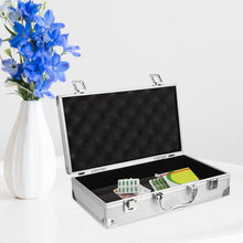 Load image into Gallery viewer, Phitric Aluminum Briefcase Hard Case with DIY Customizable Foam Insert for Test Instruments Cameras Tools Parts and Accessories Equipment Supplies Makeup Tools