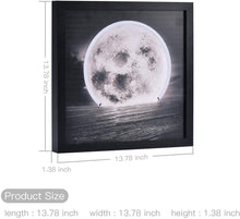 Load image into Gallery viewer, ESTTOP Picture Frames LED Wall Art Light up Wall Decor Poster Frames, Auto Timer 3D LED Light Design, Digitally Printed Artwotk, Great Gift Framed Art for Living Room Bathroom Decor