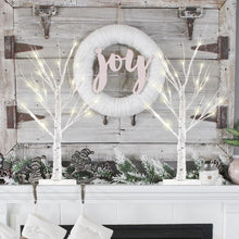 Load image into Gallery viewer, Yeahome 2FT/24” Birch Tree Light with 24LT Warm White LEDs Battery Powered Timer for Christmas Decorations Indoor, Money Trees for Xmas Winter Wedding Desk Table Mantel Home Decor

