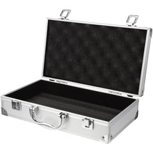 Load image into Gallery viewer, Phitric Aluminum Briefcase Hard Case with DIY Customizable Foam Insert for Test Instruments Cameras Tools Parts and Accessories Equipment Supplies Makeup Tools
