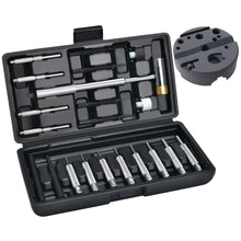 Load image into Gallery viewer, Yeahome Punch Set, Roll Pin Punch Set, Punch Tool, Pin Punches with Replaceable Face Hammer, Made of Hollow, Steel, and Plastic Punch, Ideal for Repairing Pistols with Bench Block
