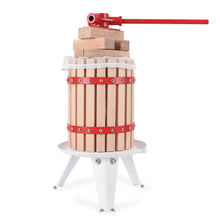 Load image into Gallery viewer, Yeahome Upgraded 1.6 Gallon (6L) Manual Fruit Wine Press with 8 Blocks 100% Nature Oak, Cider Apple Grape Berries Crusher Juice Maker
