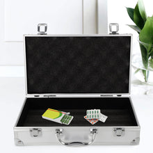 Load image into Gallery viewer, Phitric Aluminum Briefcase Hard Case with DIY Customizable Foam Insert for Test Instruments Cameras Tools Parts and Accessories Equipment Supplies Makeup Tools
