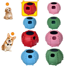 Load image into Gallery viewer, DECORKEY Long-Lasting Interactive Dog Toy to Keep Your Pup Distracted - Safe for Dogs - Low-Mess Design - Dog Toys for Small Dogs 10-25 lbs(Red, Small)
