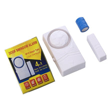 Load image into Gallery viewer, Phitric Wireless Home Security burglar alarm, Magnetic Sensor Door Window Alarm, Super Loud 110dB, Pool Door Alarm for Kids Pack of 4

