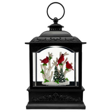 Load image into Gallery viewer, DECORKEY Spring Snow Globes Lantern with Music &amp; Timer - USB/Battery Operated LED Glittering Globe Lantern, Snow Globe Decoration Lantern for Home Holiday Decor (Red Robin)
