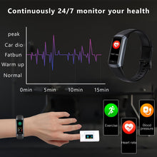 Load image into Gallery viewer, Phitric Fitness Tracker with 24/7 Heart Rate Sleep Blood Oxygen Monitor,IP68 Waterproof Smart Watch,1.10''AMOLED Touch Color Screen,Step Calorie Counter Pedometer Health Activity Trackers for Women Men

