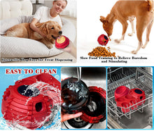 Load image into Gallery viewer, DECORKEY Long-Lasting Interactive Dog Toy to Keep Your Pup Distracted - Safe for Dogs - Low-Mess Design - Dog Toys for Small Dogs 10-25 lbs(Red, Small)
