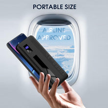 Load image into Gallery viewer, Phitric Portable Charger, 10000mAh 15w Power Bank, USB C Input and Output, with LED Display Battery Pack External Phone Compatible for iPhone 15/14/13 Series, iPad, Huawei, Samsung (2024 Black)
