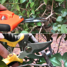 Load image into Gallery viewer, Yeahome 2 Pack Pruning Shears, Garden Shears, Stainless Steel Pruning Shears for Gardening, Garden Clippers, Gardening Tools Scissors with Soft Grip Handle
