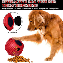 Load image into Gallery viewer, DECORKEY Long-Lasting Interactive Dog Toy to Keep Your Pup Distracted - Safe for Dogs - Low-Mess Design - Dog Toys for Small Dogs 10-25 lbs(Red, Small)
