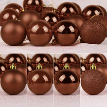 Load image into Gallery viewer, DECSPAS 24Pcs Christmas Balls Ornaments for Xmas Tree - Shatterproof Christmas Tree Decorations Perfect Hanging Ball Bronze 1.6&quot; x 24 Pack
